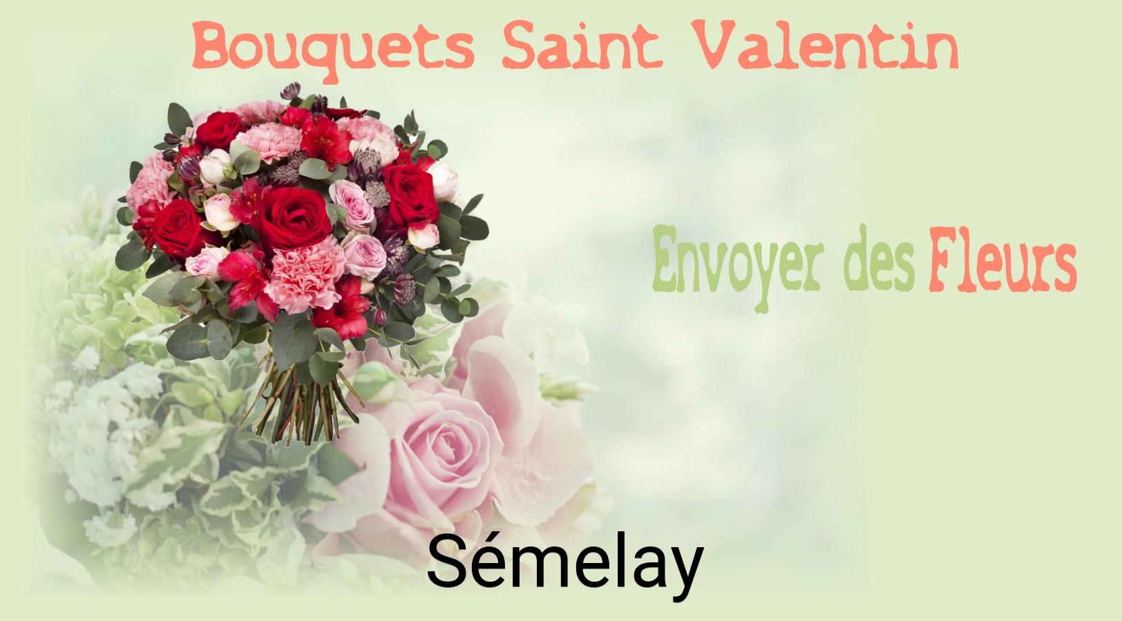 Roses de Saint-Valentin livrées à Sémelay